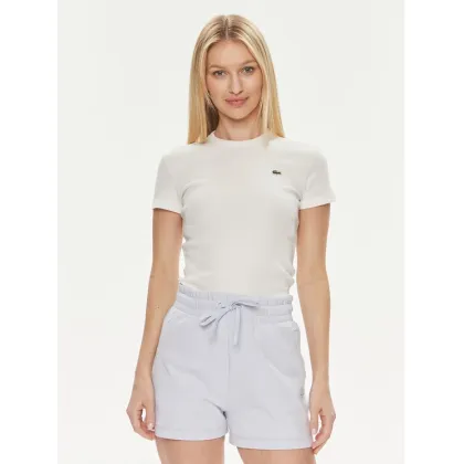 Zdjęcie Lacoste T-Shirt TF5538 Biały Regular Fit