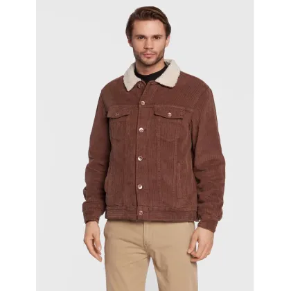 Zdjęcie Redefined Rebel Kożuch Ari Corduroy 215086 Brązowy Regular Fit