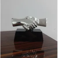 Picture Handshake - Astra Argenti statuette