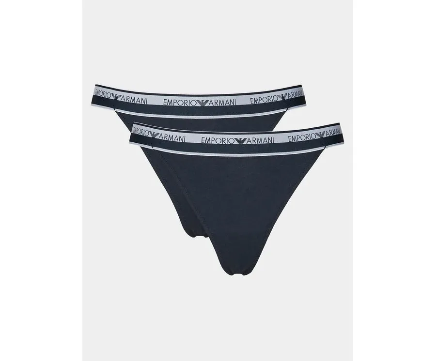 obrazek 1 Emporio Armani Underwear Komplet 2 par stringów 164522 4R227 00135 Granatowy