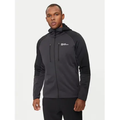 Zdjęcie Jack Wolfskin Bluza techniczna Alpgrat Xt A62062 Szary Regular Fit
