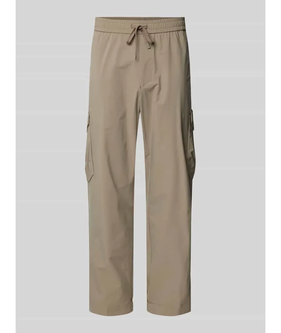 obrazek 1 Spodnie cargo o kroju tapered fit z tunelem model ‘Urbanex’