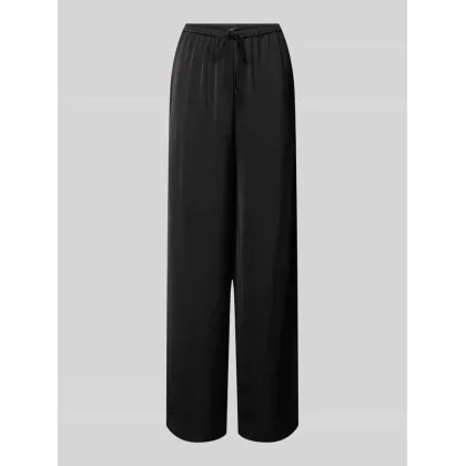 Zdjęcie Spodnie materiałowe z prostą nogawką i tunelem