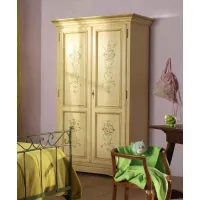 Picture Beautiful Italian two-door wardrobe made of solid wood