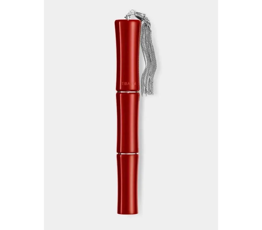 obrazek 2 Awangardowe pióro kulkowe Bamboo Lipstick Red na upominek