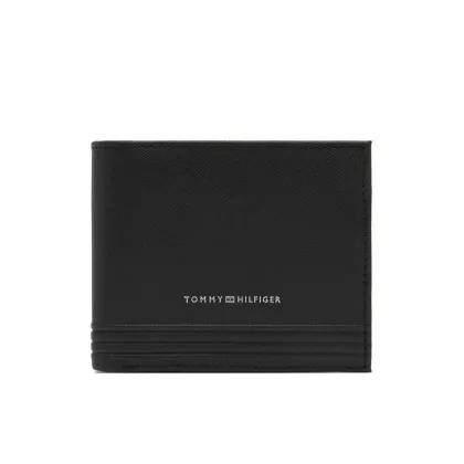Zdjęcie Tommy Hilfiger Duży Portfel Męski Th Business Cc Flap And Coin AM0AM13260 Czarny