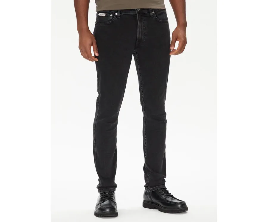 obrazek 1 Calvin Klein Jeans Jeansy LV04RB722G Czarny Skinny Fit
