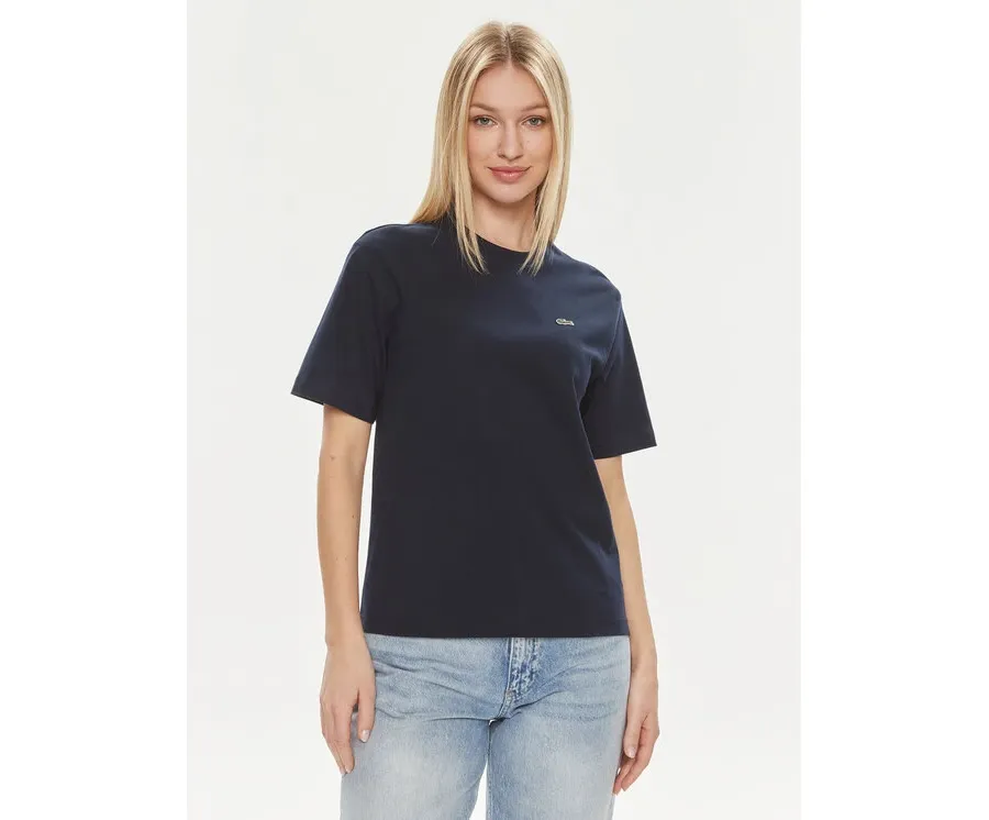 obrazek 1 Lacoste T-Shirt TF7215 Granatowy Loose Fit