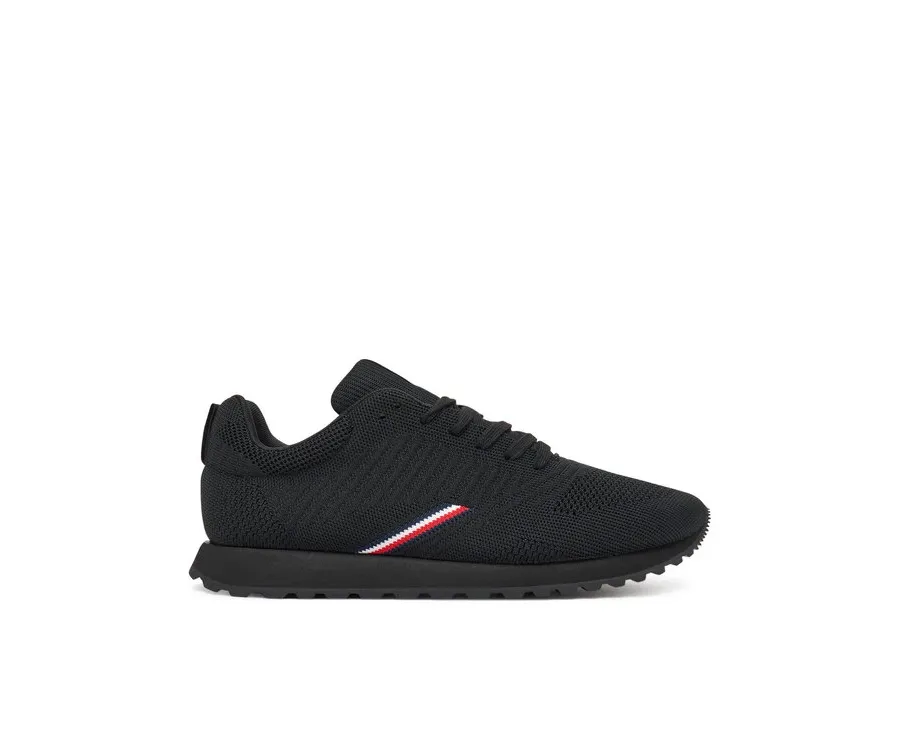 obrazek 1 Tommy Hilfiger Sneakersy New Runner Eva Corpo Knit FM0FM05648 Czarny