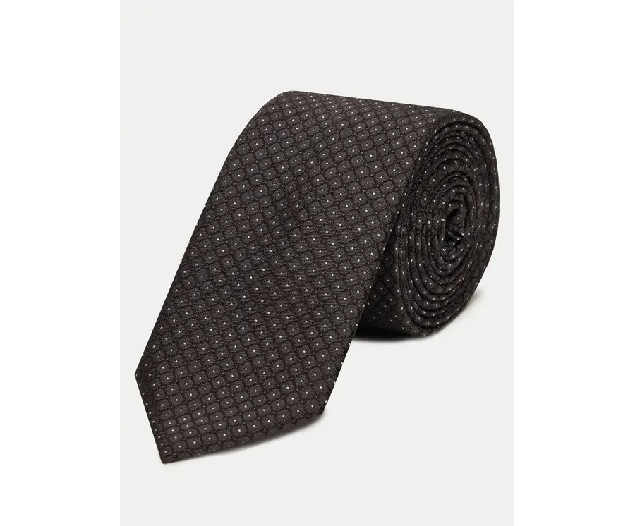 obrazek 1 HUGO Krawat 50535335 Czarny