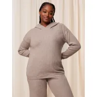 Zdjęcie Triumph Bluza Thermal MyWear Hoodie 10216548 Beżowy Regular Fit