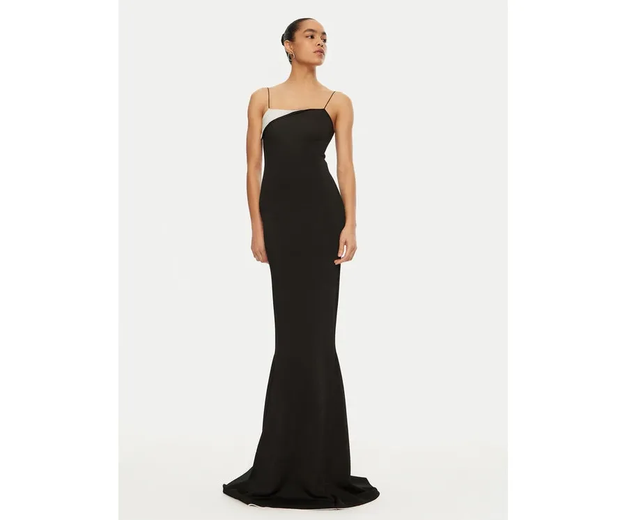 obrazek 1 JACQUEMUS Sukienka wieczorowa 24E241KN358 Czarny Regular Fit