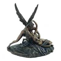 Zdjęcie Dekoracyjna statuetka Kupidyn i Psyche