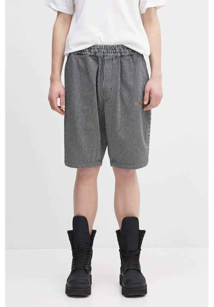 obrazek 1 No Problemo szorty bawełniane Mini Problemo Work Short - Denim męskie kolor granatowy NP3111303
