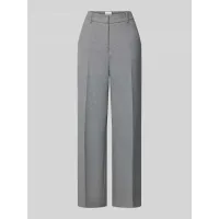 Zdjęcie Spodnie z zakładkami w pasie i kieszeniami z tyłu model ‘DOMENICA’