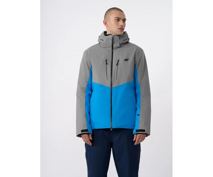 obrazek 1 4F Kurtka narciarska 4FAW23TTJAM284 Szary Regular Fit
