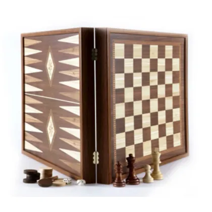 Zdjęcie Klasyczny zestaw 2 w 1 do gry w szachy oraz Backgammon - Constatntions Manopoulos