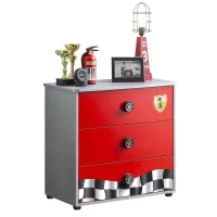 Picture A stylish chest of drawers for a little rally enthusiast - Cilek