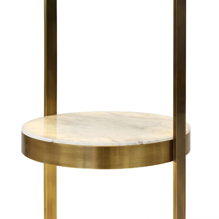 obrazek 2 Mosiężna lampa podłogowa H.169xDia.49 cm