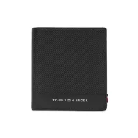 Zdjęcie Tommy Hilfiger Duży Portfel Męski Th Foundation Trifold AM0AM13510 Czarny