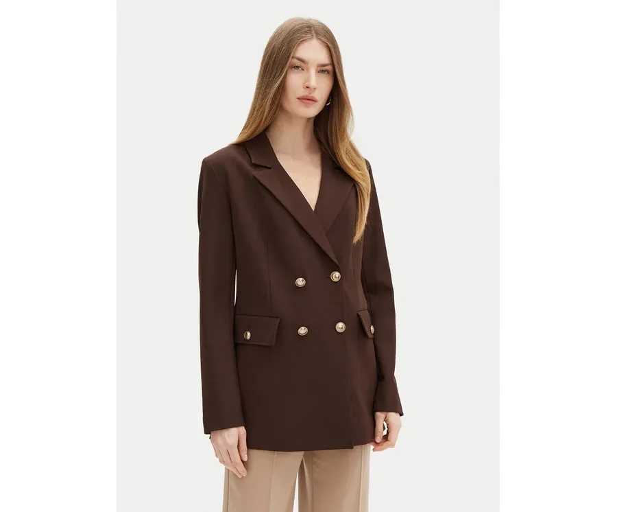 obrazek 1 Guess Marynarka W5RN49 WGX02 Brązowy Regular Fit