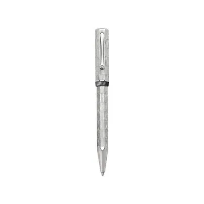Picture Privilege Deco Ballpoint Pen Silver/Pearl Gray (Small)