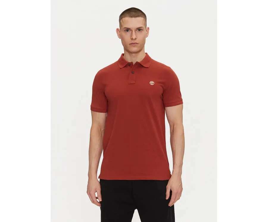 obrazek 1 Timberland Polo TB0A6VDP Czerwony Regular Fit