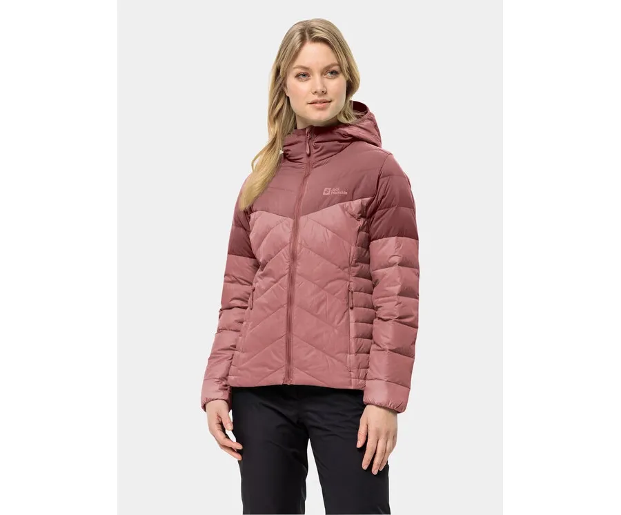 obrazek 1 Jack Wolfskin Kurtka puchowa Tundra Down Hoody 1206642 Różowy Slim Fit