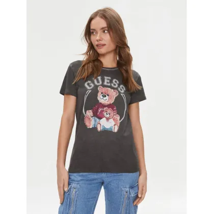 Zdjęcie Guess T-Shirt W4RI86 K9SN1 Czarny Regular Fit