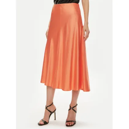 Zdjęcie Custommade Spódnica midi Paja 999343903 Pomarańczowy Regular Fit