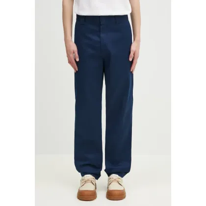 Zdjęcie Carhartt WIP spodnie Master Pant męskie kolor granatowy proste I034233.E702