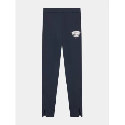 Zdjęcie Tommy Hilfiger Legginsy Varsity KG0KG07310 Granatowy Slim Fit