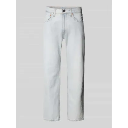 Zdjęcie Jeansy o kroju relaxed straight fit z 5 kieszeniami model ‘555’