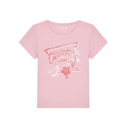 Zdjęcie Guess T-Shirt J5GI30 K6YW4 Różowy Regular Fit