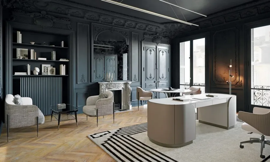 obrazek 5 Stylowe modernistyczne krzesło do jadalni - prosto z Włoch