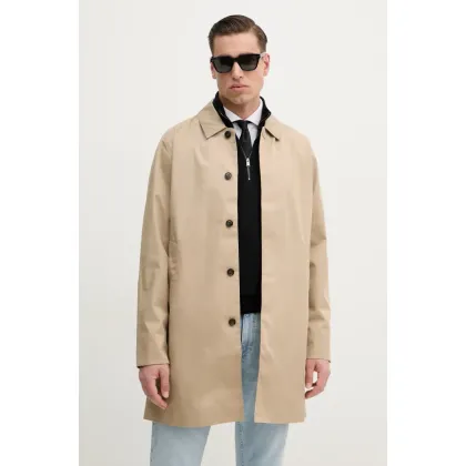 Zdjęcie Barbour kurtka Rokig Waterproof kolor beżowy przejściowa MWB0856