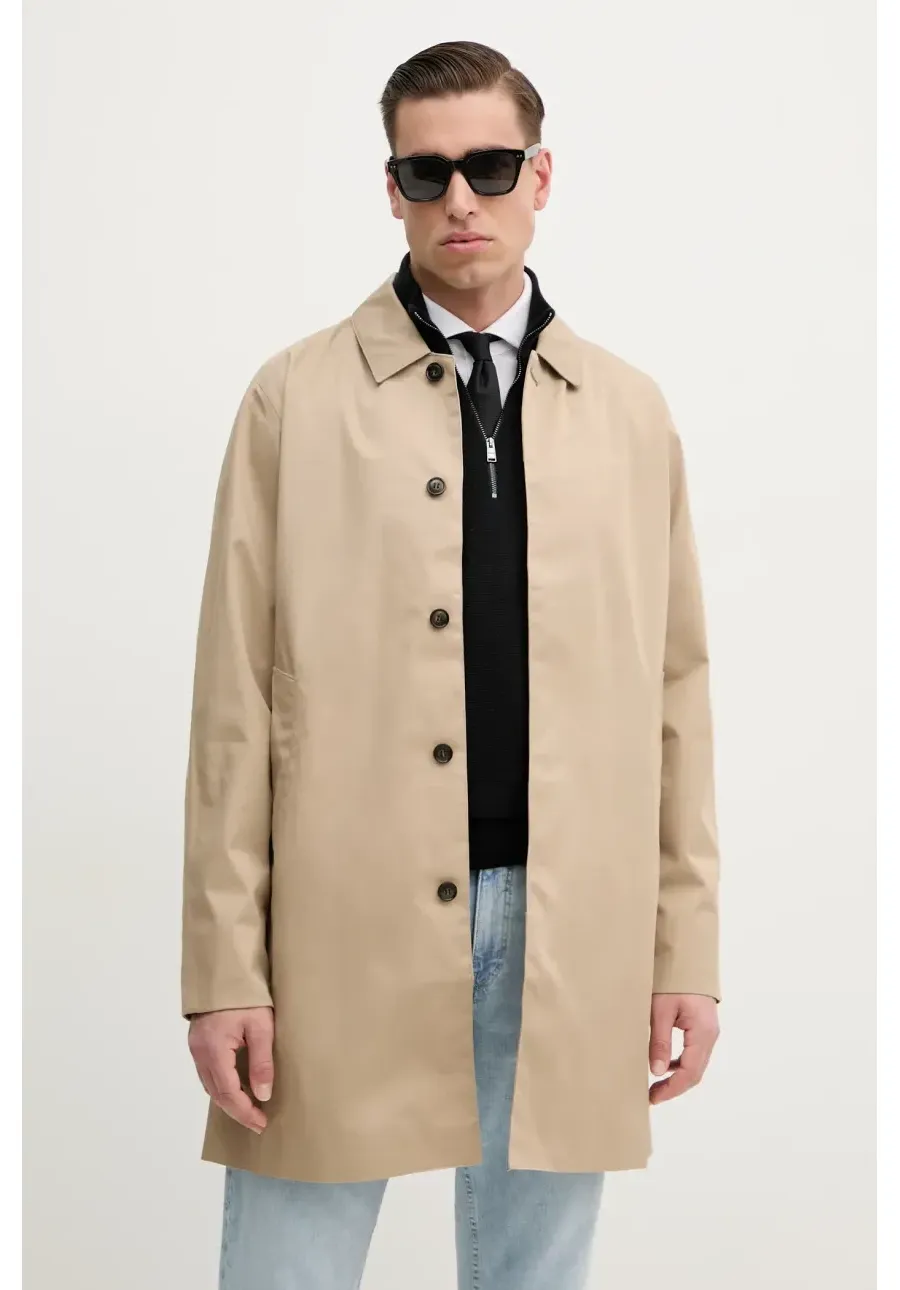 obrazek 1 Barbour kurtka Rokig Waterproof kolor beżowy przejściowa MWB0856
