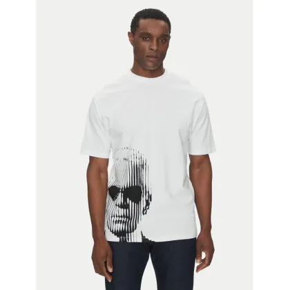 Zdjęcie KARL LAGERFELD T-Shirt 755240 552225 Biały Oversize