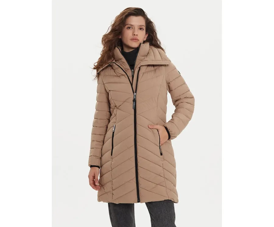 obrazek 1 DKNY Kurtka zimowa DLEMPN46 Brązowy Slim Fit
