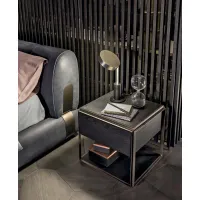 Zdjęcie Elegancka szafka nocna w minimalistycznym stylu do sypialni
