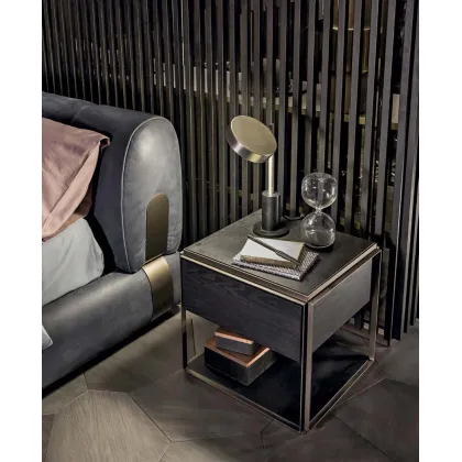 Zdjęcie Elegancka szafka nocna w minimalistycznym stylu do sypialni