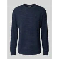 Zdjęcie Bluza o kroju regular fit z mieszanki bawełny z efektem melanżu