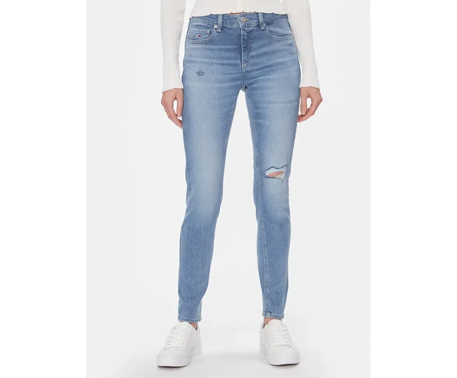 obrazek 1 Tommy Jeans Jeansy Nora DW0DW17168 Niebieski Skinny Fit
