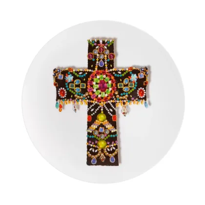 Zdjęcie Talerz deserowy 23 cm Lacroix Black - Vista Alegre