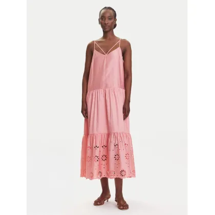 Zdjęcie Fracomina Sukienka letnia FJ25SD3001W400E5 Koralowy Relaxed Fit