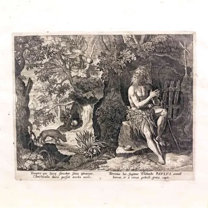 Zdjęcie Rycina Sadelera z 1598 r. Zaczerpnięta z serii „Oraculum Anachareticum”