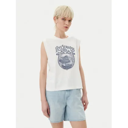 Zdjęcie Levi's® Bluzka Graphic 001MW-0000 Biały Standard Fit