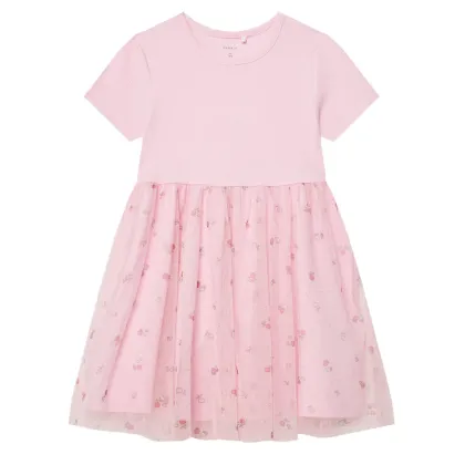 Zdjęcie NAME IT Sukienka codzienna Hamina 13238152 Różowy Slim Fit