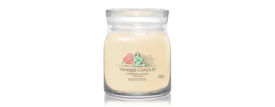 obrazek 1 Yankee Candle Christmas Cookie Signature Jar Świeca zapachowa 368 g