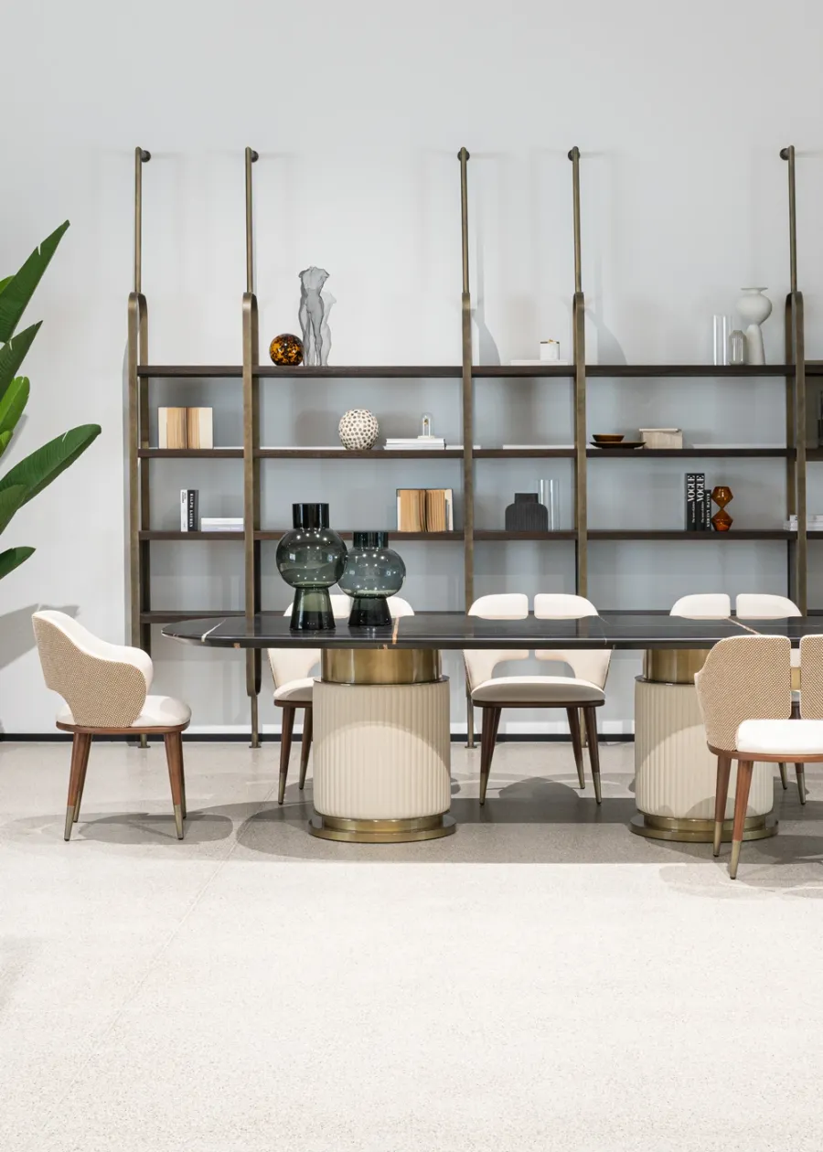 obrazek 3 Elegancka szafka RTV w stylu modernistycznym - do salonu